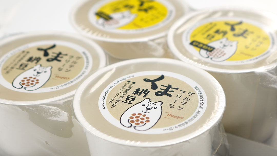 Gluten-free Natto Series<br>グルテンフリーな納豆シリーズ